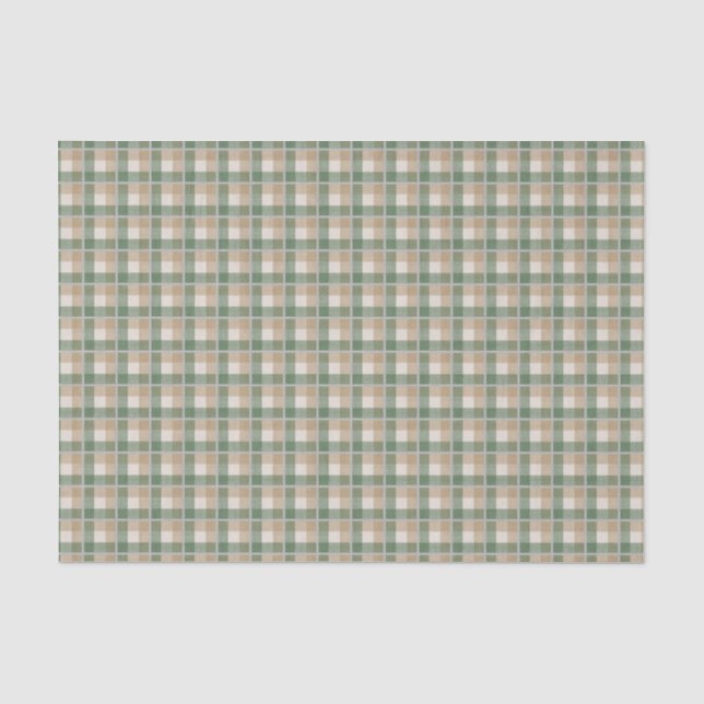Papier Mousseline Tartan (Recto)