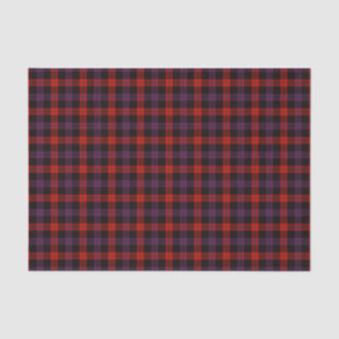 Papier Mousseline Tartan Brown de clan