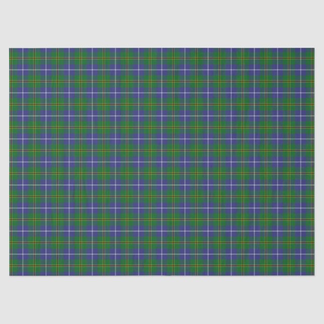 Papier Mousseline Tartan de chasse de Turnbull (Recto)