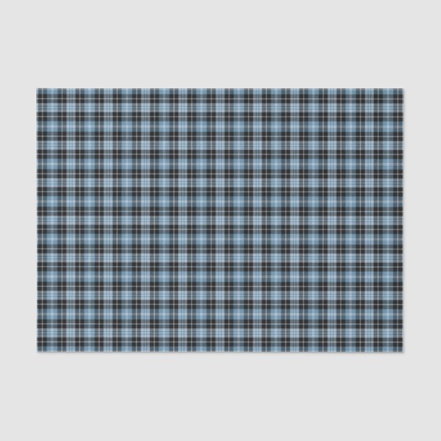 Papier Mousseline Tartan de Clark de clan (Recto)
