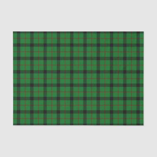Papier Mousseline Tartan de Kincaid de clan (Recto)