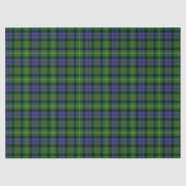 Papier Mousseline Tartan de Rollo (Recto)