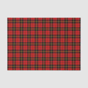Papier Mousseline Tartan de Wallace de clan