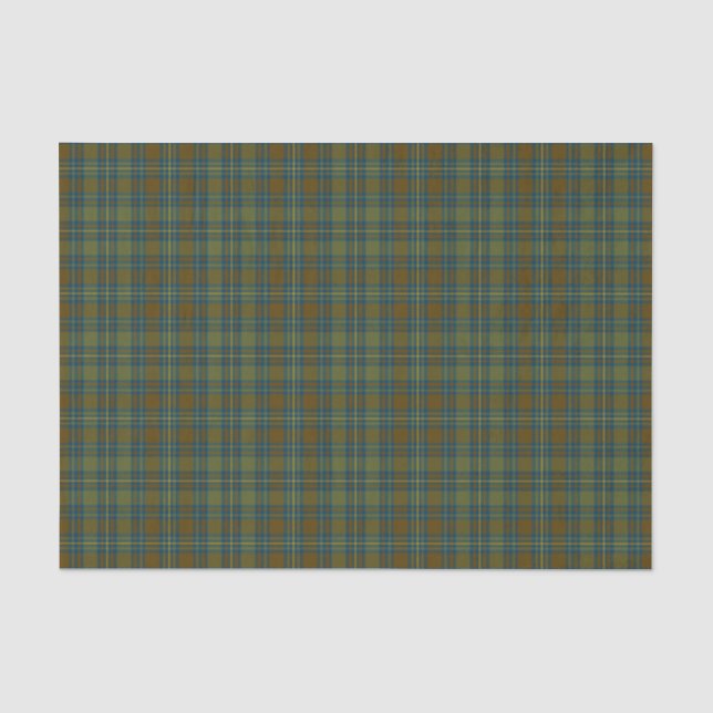 Papier Mousseline Tartan d'Irlandais de Kerry du comté (Recto)
