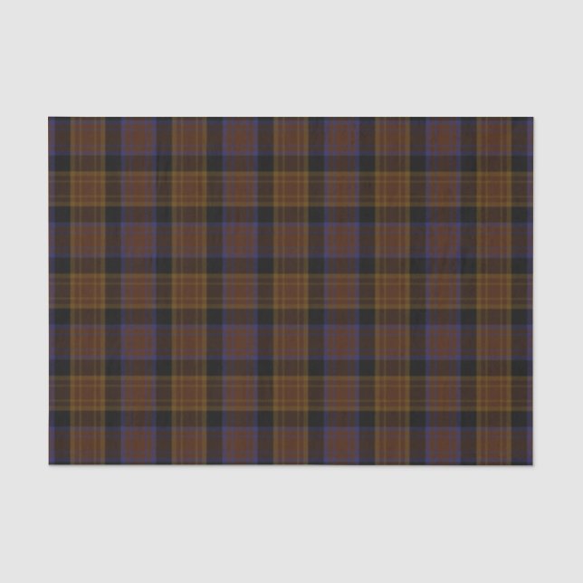 Papier Mousseline Tartan d'Irlandais de Laois du comté (Recto)