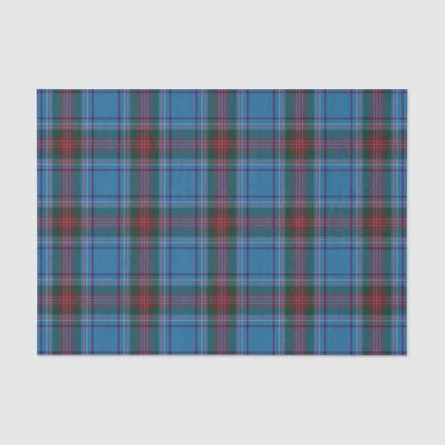 Papier Mousseline Tartan d'Irlandais de Louth du comté (Recto)