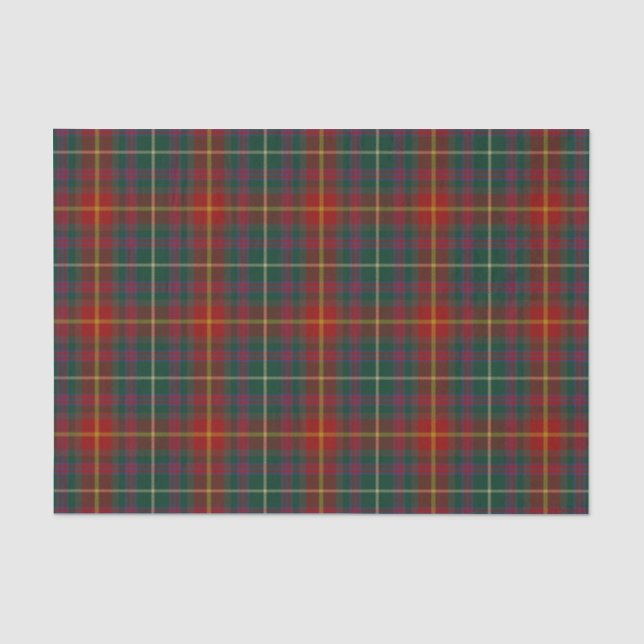 Papier Mousseline Tartan d'Irlandais de Meath du comté (Recto)