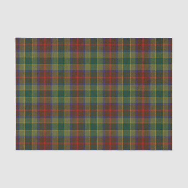 Papier Mousseline Tartan d'Irlandais de Waterford du comté (Recto)