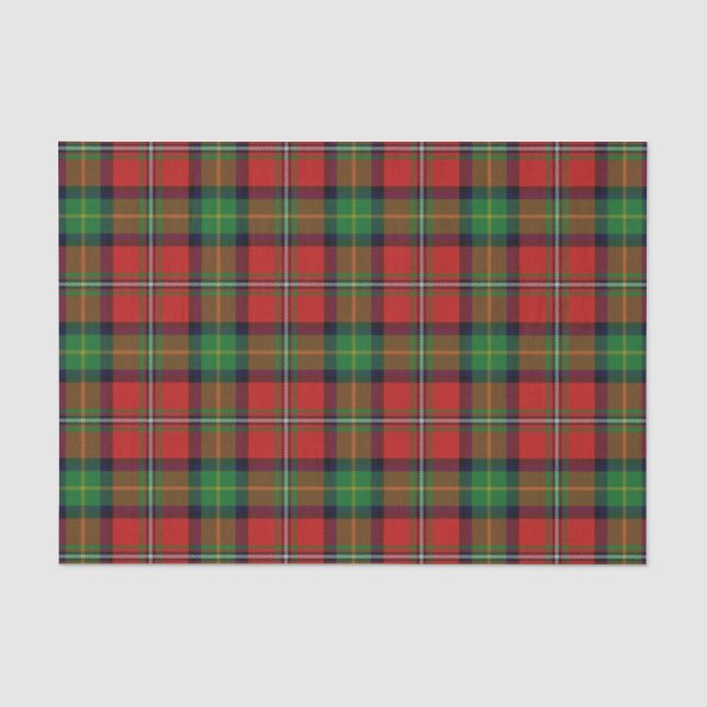 Papier Mousseline Tartan écossais de Boyd de clan de cadeaux (Recto)