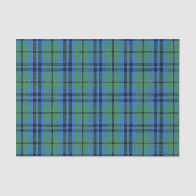 Papier Mousseline Tartan écossais de Keith de clan de cadeaux (Recto)
