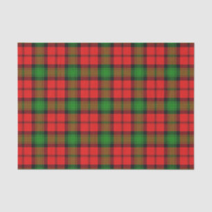 Papier Mousseline Tartan écossais de Kerr de clan de cadeaux