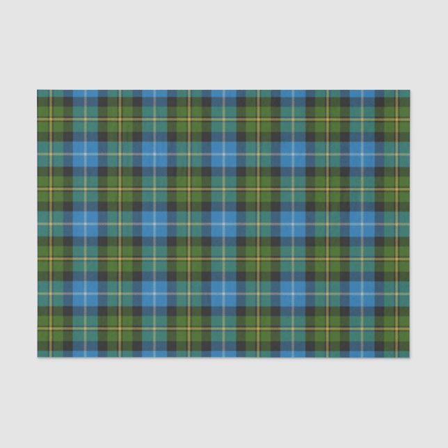Papier Mousseline Tartan écossais de MacNeil de clan de cadeaux (Recto)