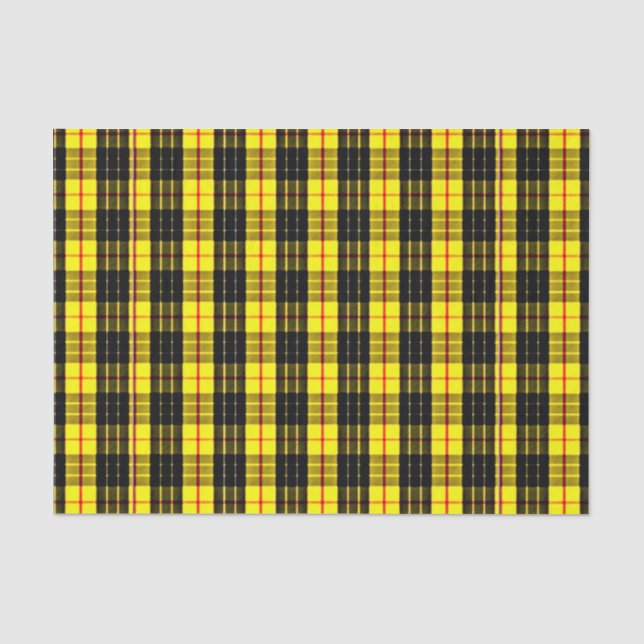 Papier Mousseline Tartan Lewis de MacLeod (Recto)