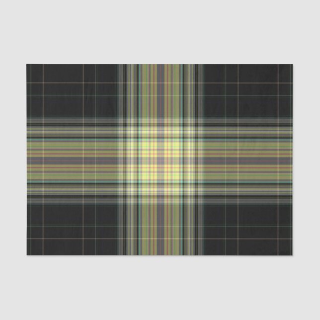Papier Mousseline Tartan Plaid (Recto)