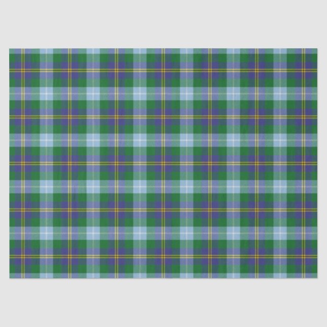 Papier Mousseline Tartan porteous (Recto)