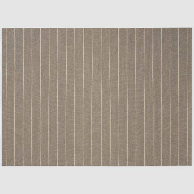 Papier Mousseline Taupe classique avec bande (Recto)