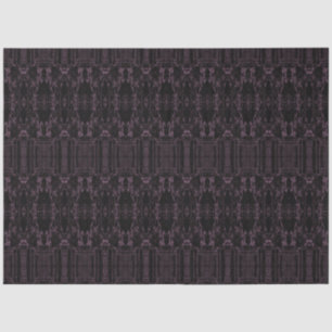 Papier Mousseline Taureau Motif d'art noir violet de l'Ouest de la t