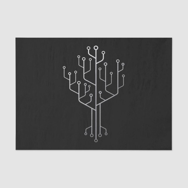 Papier Mousseline Technique du programmeur programmeur de l'arbre de (Recto)