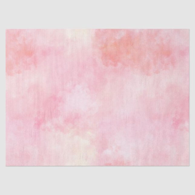 Papier Mousseline Teinture de lacet rose de la fille (Recto)