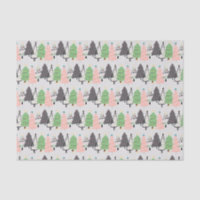 Tendance Abstrait moderne arbres de Noël Motif