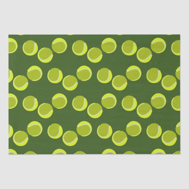 PAPIER MOUSSELINE TENNIS BALLES 3 AMIGOS (Recto)