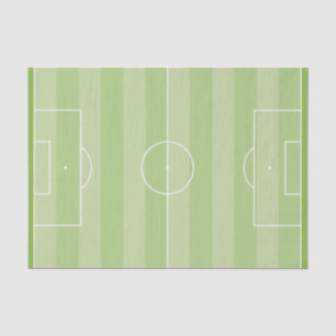 Papier Mousseline Terrain de football