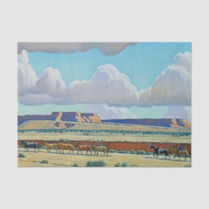 Papier Mousseline « Terre sauvage des Navajos » par Maynard Dixon