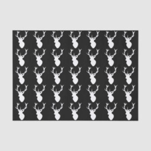 Papier Mousseline Tête blanche de mâle