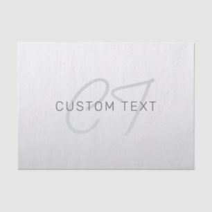 Papier Mousseline Texte modifiable pour les affaires, les voeux ou l