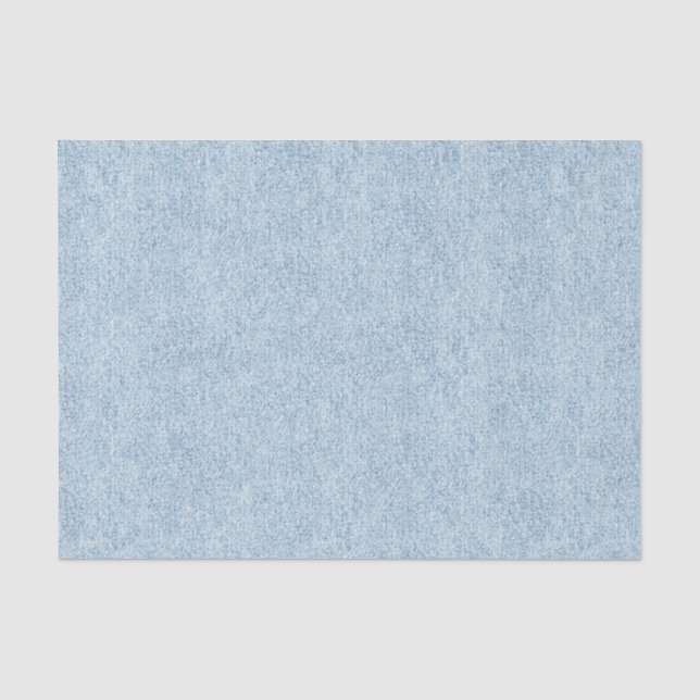 Papier Mousseline Texture bleu-clair de denim (Recto)