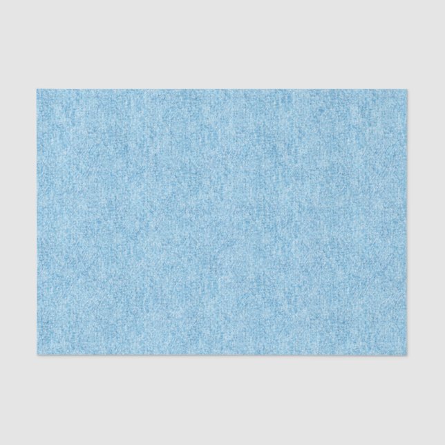 Papier Mousseline Texture bleue de denim (Recto)