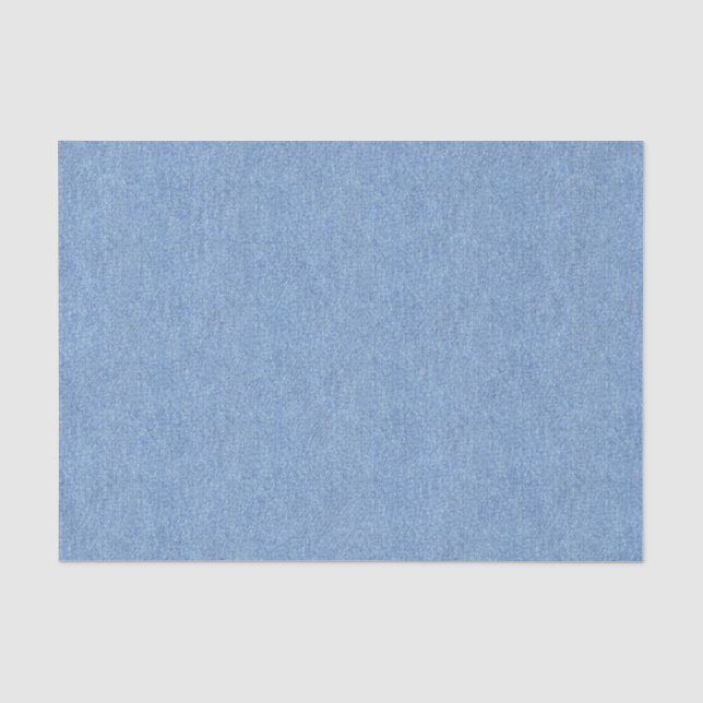 Papier Mousseline Texture bleue moyenne de denim (Recto)