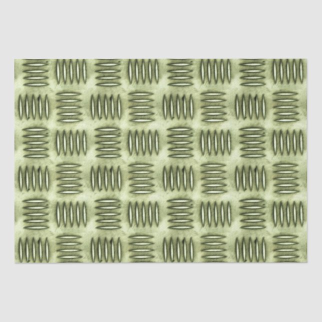 Papier Mousseline Texture Checkered de plancher d'acier inoxydable (Recto)