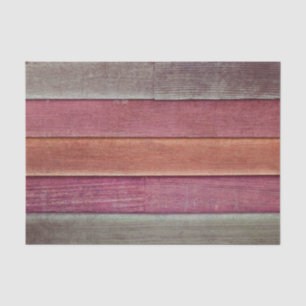 Papier Mousseline Texture de bois rustique de campagne rose orange