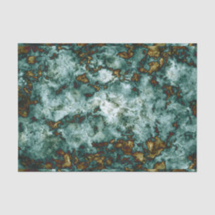 Papier Mousseline Texture de marbre verte avec des veines
