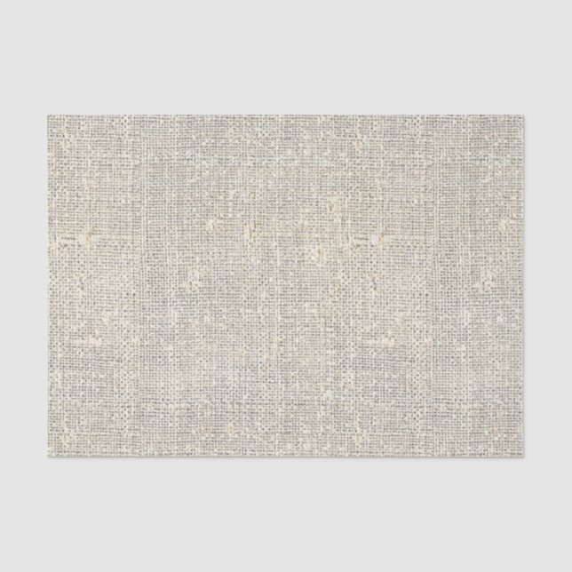 Papier Mousseline texture de toile rustique faux burlap (Recto)