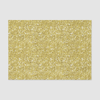 PAPIER MOUSSELINE TEXTURE OR BRILLANTE
