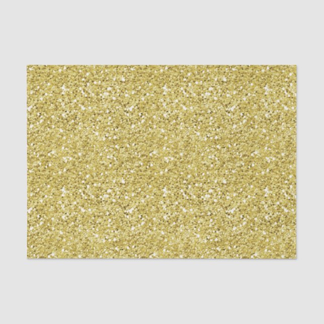 PAPIER MOUSSELINE TEXTURE OR BRILLANTE (Recto)