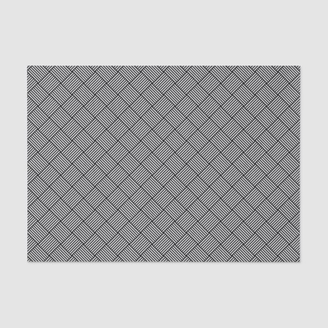 Papier Mousseline Texture vérifiée géométrique (Recto)