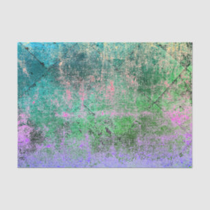 Papier Mousseline Texture vintage Harlequin vert pourpre grunge