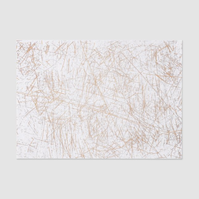 Papier Mousseline Texture Vintage Or Blanc Antique Scratches (Recto)