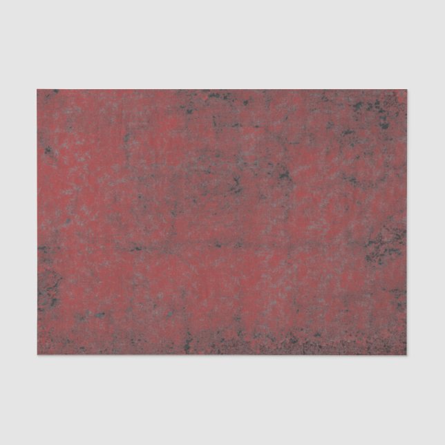 Papier Mousseline Texture Vintage Rouge noir Grunge Découpage (Recto)