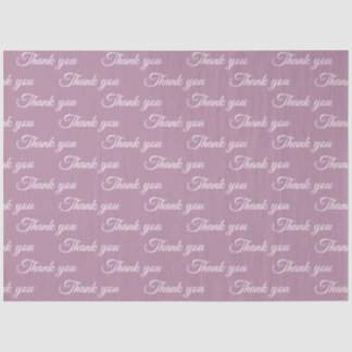 Papier Mousseline Thank you Wrapping paper 