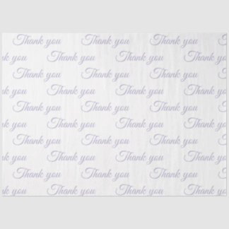 Papier Mousseline Thank you Wrapping paper 