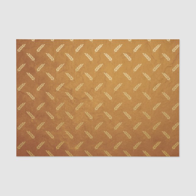 Papier Mousseline Thankesgiving Gold Foil (Recto)