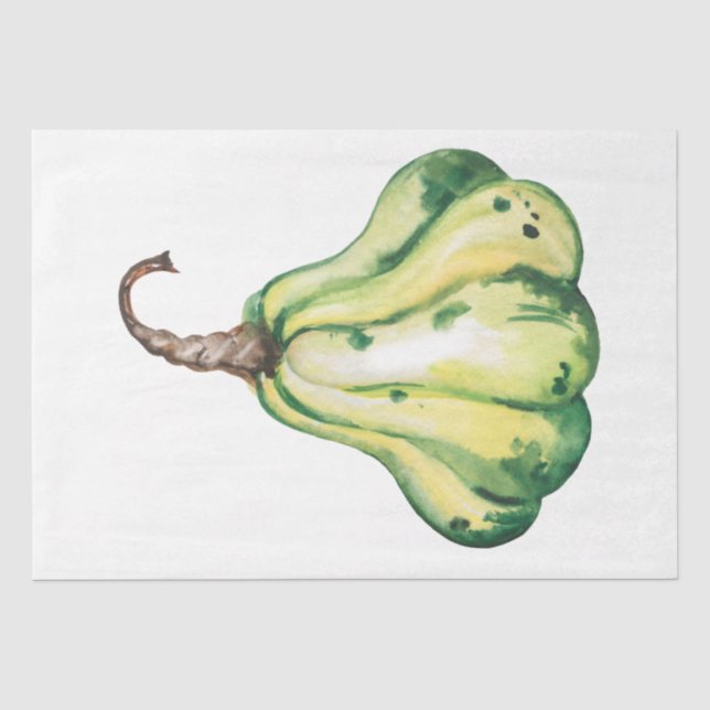 Papier Mousseline Thanksgiving Citrouille Series Design 16 (Recto)