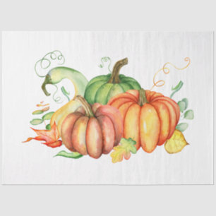 Papier Mousseline Thanksgiving Citrouille Series Design 6