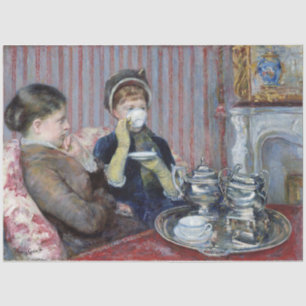 Papier Mousseline Thé de l'après-midi, Mary Cassatt