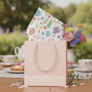Papier Mousseline Thé Party Mariage Pâques Printemps Floral Coloré