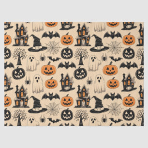 Papier Mousseline Thème d'Halloween très cool